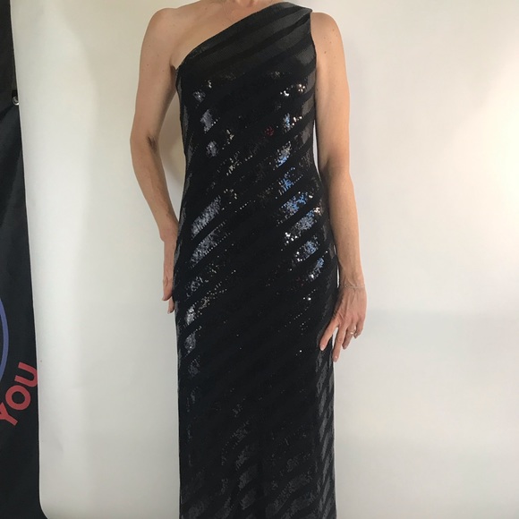 David Meister evening gown beaded - Picture 3 of 7